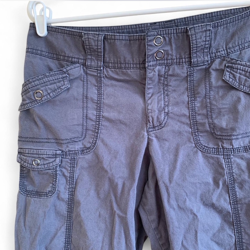 Y2K Gray Sonoma Cargo Pants! Size 10! - Picture 2 of 4